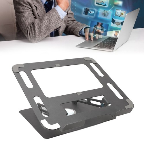 Laptop-Ständer Einstellbarer Winkel Und Höhe Non Slip Base Metal Reading Rac CUB - Afbeelding 10 van 22