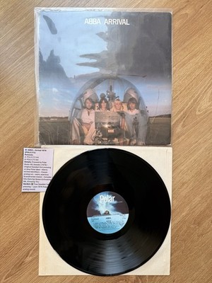 ABBA   Arrival LP 1976 SWEDISH 1st Press POLS 272 LP Blue Polar Label Vinyl = NM