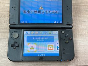 Nintendo New 3DS XL Metallic Black Console Tested Japan Tested D1365