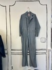Vintage Mens SEARS ROEBUCKS DENIM Herringbone 42T Coveralls / Overall / Jumpsuit