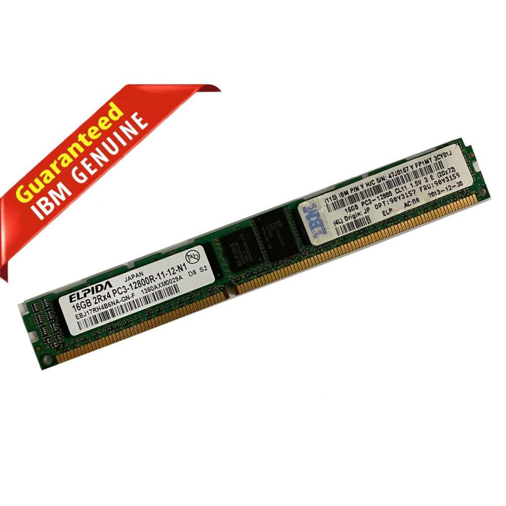 IBM 16GB DIMM メモリ IBM EBJ17RH4B6NA-GN-F 16GB DDR3-1600MHz PC3-12800 ECC Registered