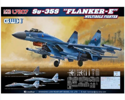 Great Wall Hobby 1/72 Sukhoi Su-35S Flanker E Multirole Fighter