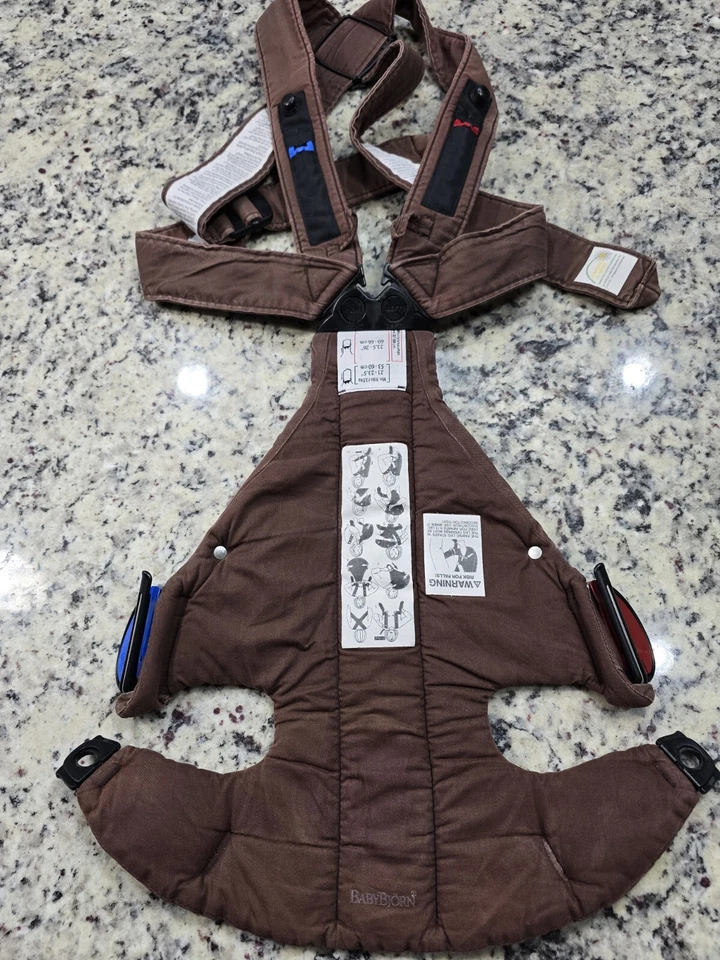 Portabebés BabyBjörn Baby Bjorn Original Marrón Chocolate Foto 2 de 4