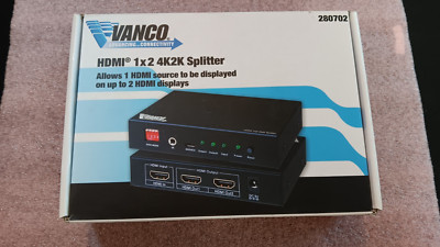 Vanco 280702 - HDMI 1X2 4K2K Splitter