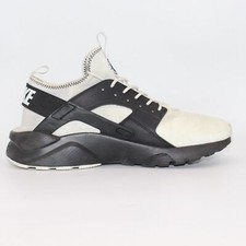 Nike Huarache Run Ultra SE Black/White Sneakers 875841-100 Men s Size 10 VNDS