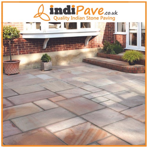 Camel Buff 22mm Calibrated Project Pack Indian Paving Sandstone Patio