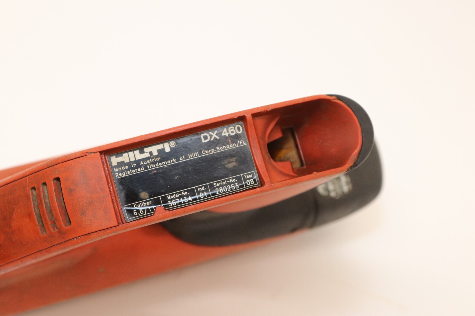 Hilti DX460 PowderActuated Fastening Nail Gun 305179 DX460F8 eBay
