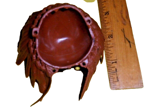 VTG Marx Indian FAF HEADDRESS REPLACEMENT GERONIMO CHIEF CHEROKEE Johnny West - Picture 2 of 3