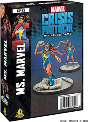 Atomic Mass Games Ms. Marvel: Marvel Crisis Protokoll Miniaturspiel Alter: 14+ 2