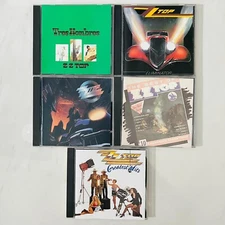 ZZ Top - Lot of 5 CDs - Greatest Hits - Recycler - The Best Of - Tres-Eliminator