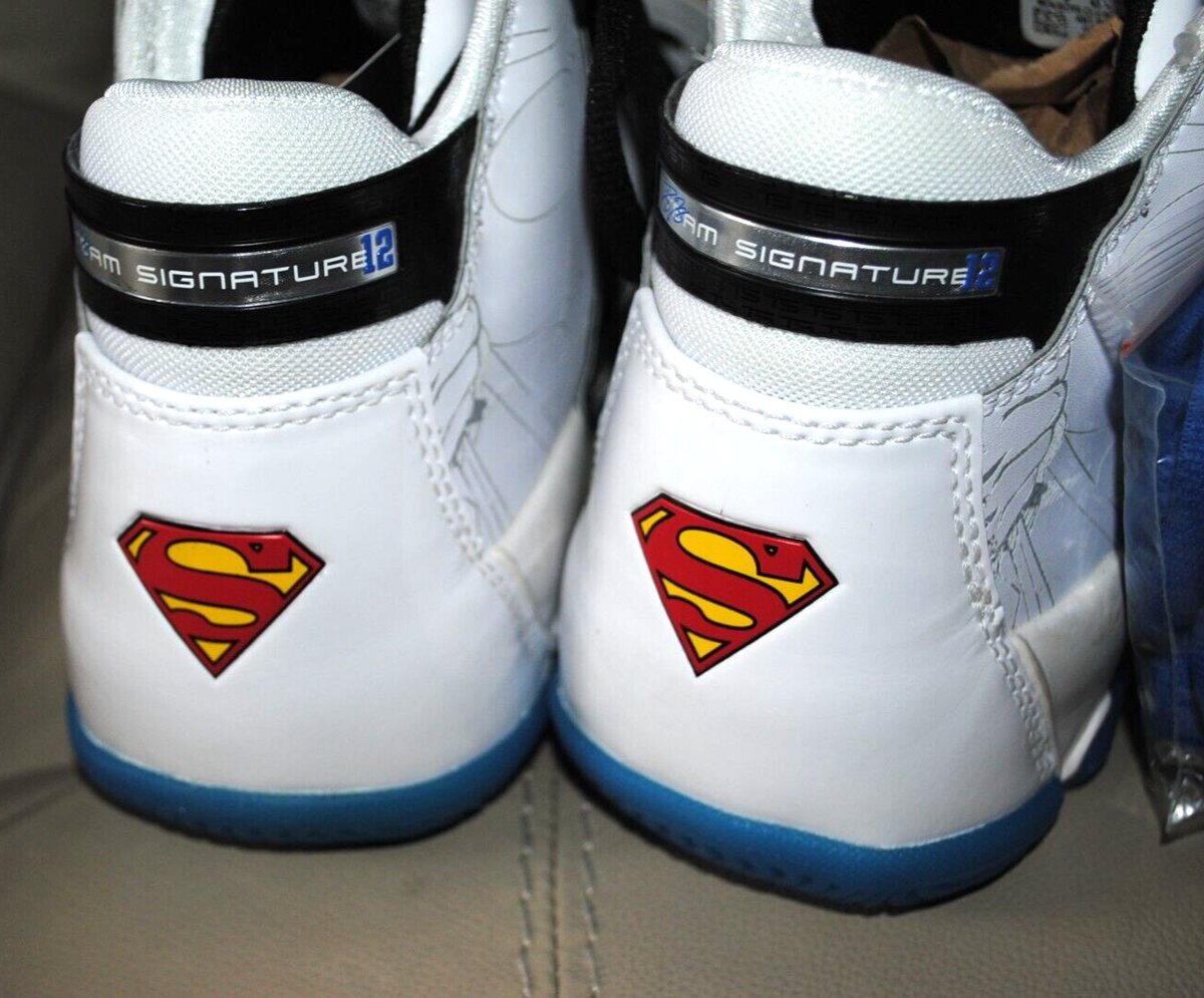 DWIGHT HOWARD ADIDAS TS COMMANDER LT SUPERMAN, SAMPLE SIZE 9 1/2
