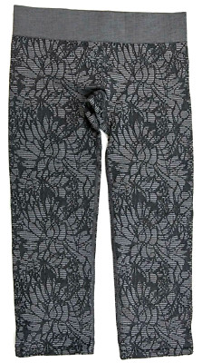 Fabletics Leggings Womens Tag Size XS Floral Pattern Gray | eBay