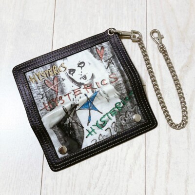 ☆HYSTERIC GLAMOUR☆ウォレットチェーン☆ガンメタ☆65cm☆美品 ☆HYSTERIC GLAMOUR☆ウォレットチェーン☆ガンメタ☆65cm☆美品