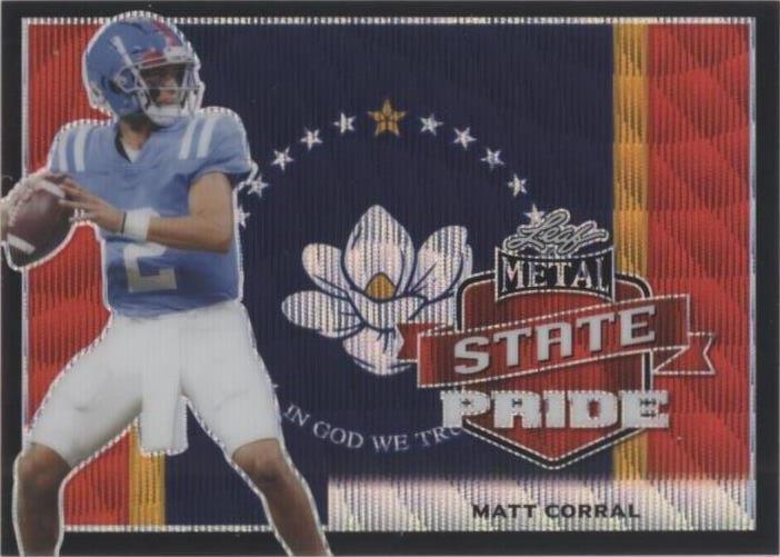 2022 Leaf Draft Matt Corral #SP-MC1 - 1 of 2