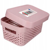 Durchbrochener BehäLter Mit Deckel Infinity Curver 4,5L, Rosa