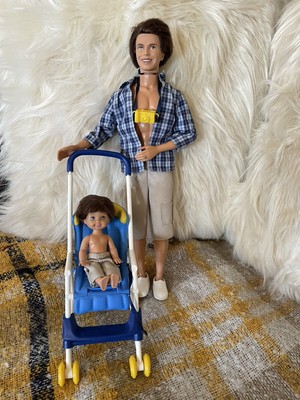Barbie Happy Family Alan & Ryan Dad & Son | eBay