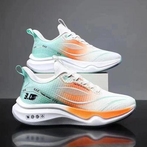 Sneaker da uomo scarpe sportive scarpe da ginnastica scarpe per il tempo libero scarpe da corsa scarpe da tennis - Foto 5 di 21