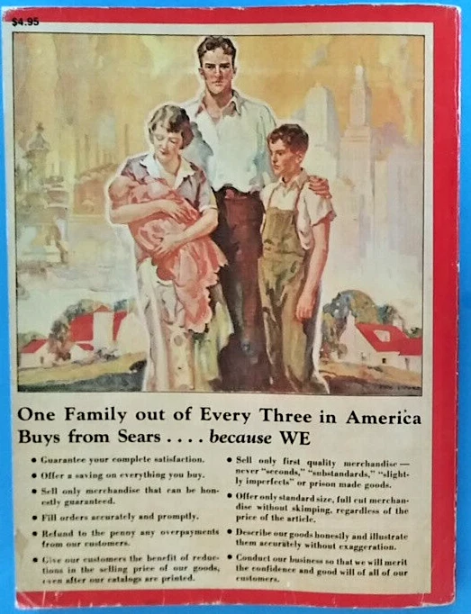 SEARS ROEBUCK CATALOGUES OF THE 1930's A Journey Back to Hard Times  &amp; High Hopes | eBay