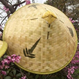 bamboo rain hat