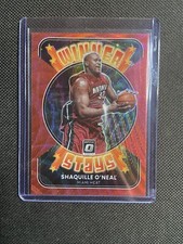 2021-22 Donruss Optic Shaquille O’Neal ASIA RED WAVE SP Prizm  Winner Stays #9