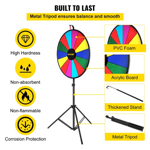 Ruota Della Fortuna di Colore Durevole Carnevale Schiuma Di Pvc Updated - Afbeelding 6 van 12