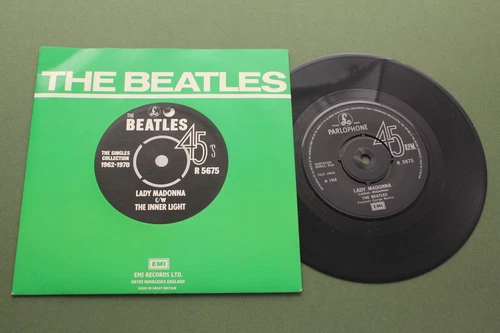 The Beatles Lady Madonna UK 7" 45 vinyl single EX+/EX++