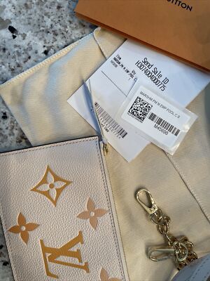 Louis Vuitton Giant Marshmallow By The Pool 2021 Cream Saffron