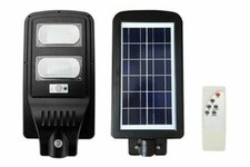 FARO LED LAMPIONE STRADALE CON PANNELLO SOLARE 60W 84553-5960 CON TELECOMANDO