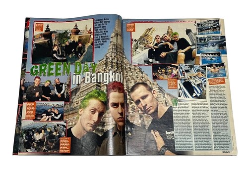 Vintage Bravo German Music Magazine FEB 1996,Gwar,Green Day,AJ McLean,Joey Kelly - Imagen 8 de 12
