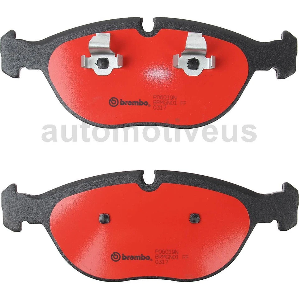 Комплект передних задних дисковых тормозных колодок 2X Brembo для Mercedes-Benz E430 2000 2001 2002 - Изображение 3 из 4