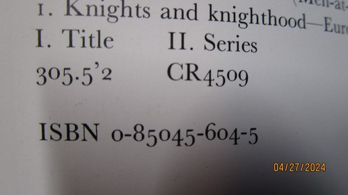 Osprey Men at Arms #155 The Knights of Christ ( 1984) b25 - Picture 5 of 5