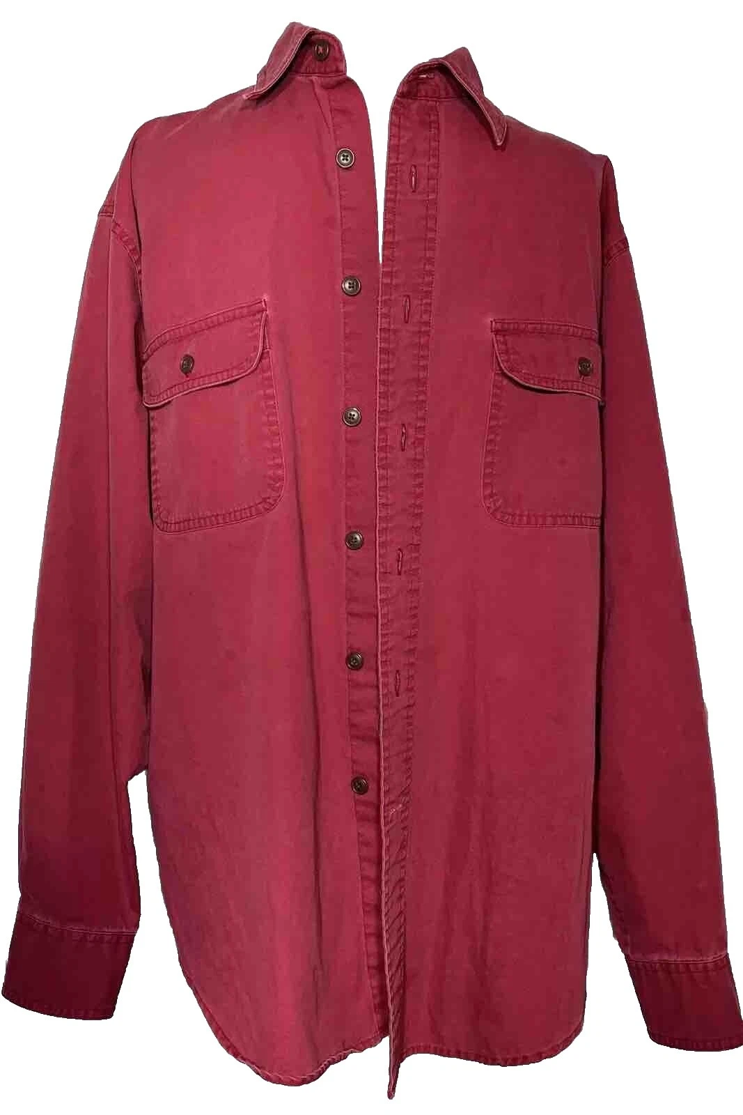 St. John's Bay Solid 100% Cotton Dress Shirts for Men