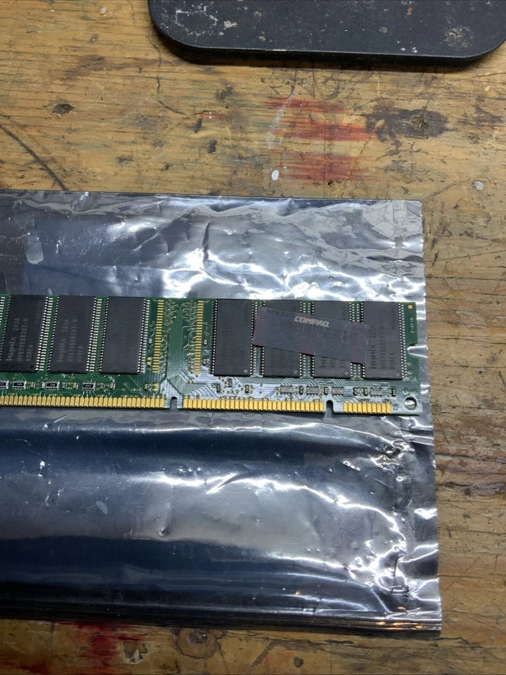 Memory, pc133u-333-542 hym72v64636bt8-h aa 512mb sync 133mhz cl3, 232628-001 - Image 4 of 4