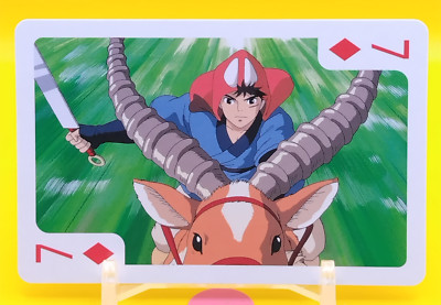 Prinzessin Mononoke Spielkarte Hayao Miyazaki Japanisch Anime Manga Diamond 7
