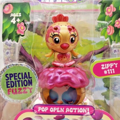 ZOOBLES Spring to Life Special Edition Fuzzy ZIPPY #111 Bird
