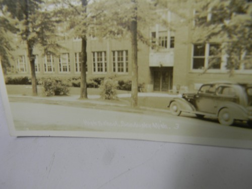 Postal RPPC Sandusky Michigan High School años 40 - P47 - Imagen 3 de 4