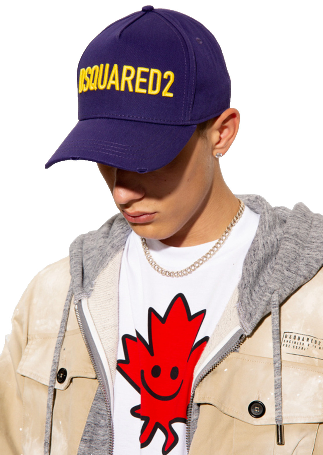 Dsquared2 Technicolor Baseball Cap Icon Cap Hat