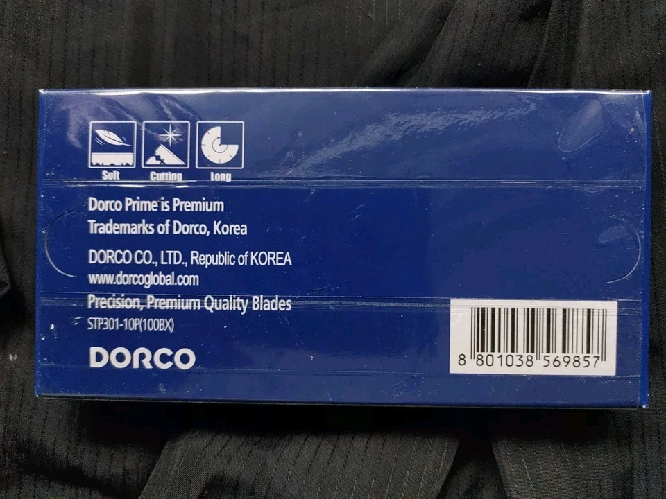 200 DORCO PRIME PLATINUM 双刃 RAZOR 刀片 100X2=200 - STP301 (100BX) — 第 2/4 张图片
