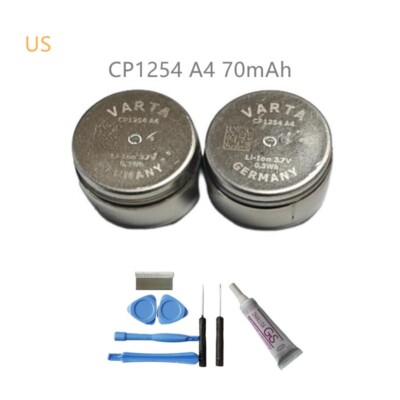 (2) VARTA CP1254 A4 70mAh For SONY WF-1000XM3 WF-SP700N Rechargeable Battery