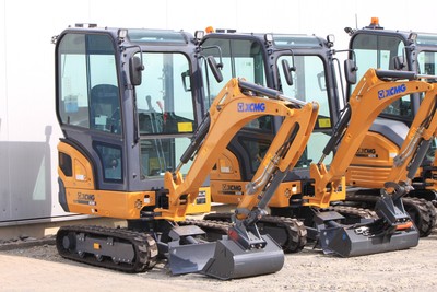 Neuer Minibagger XCMG XE27E Bagger 2,7 t  bis 5 Jahre Garantie Schnellw. MS03