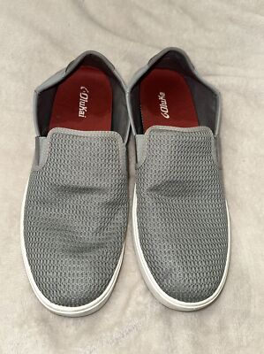 OluKai Lae\'ahi Mens M12 Slip On Mesh Casual Sneakers Shoes‎ Gray Lae main image 3
