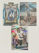 Panini Select Mosaic Prizm 2024 NFL Card Lot Brian Thomas Jr. Jaguars 3 Cards