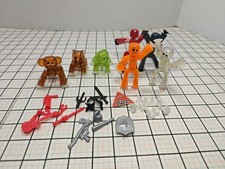Zing Stikbot Animation Lot 4 Figures 3 Animal...