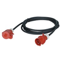 Showtec - Extension Cable, 3X 16A 380V 5 M/5 X 2,5 Mm2