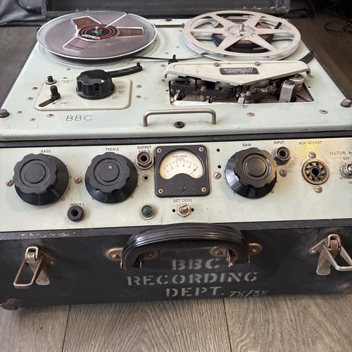 Ferrograph Recorder from the BBC Recording Depot-Untested for parts/prop