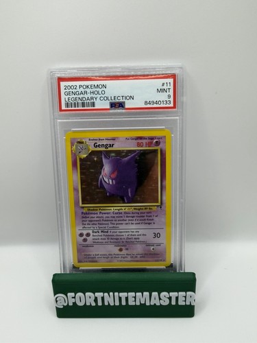 POKEMON GENGAR-HOLO LEGENDARY COLLECTION 2002 LEGENDARY COLLECTION #11 PSA 9