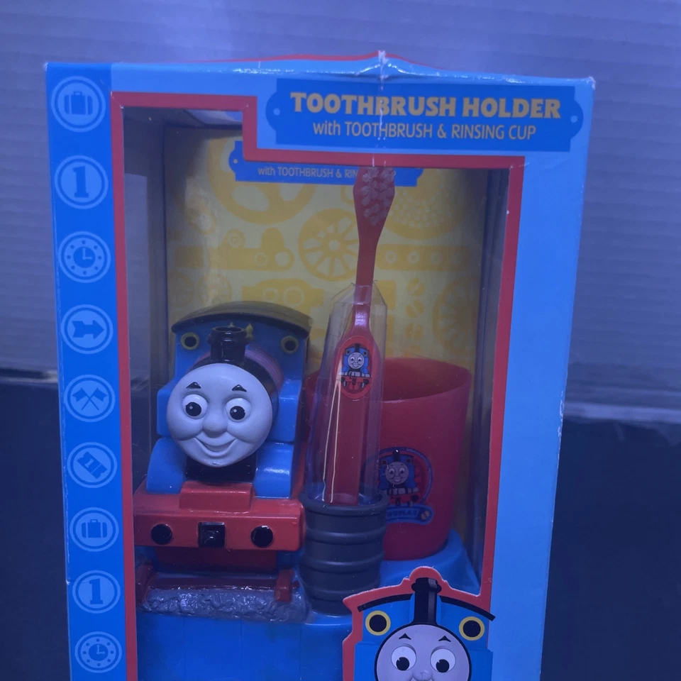 Thomas & Friends牙刷架带牙刷和冲洗杯 — 第 3/4 张图片