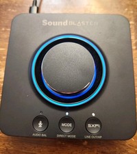 Creative Sound Blaster X3 HiRes 24bit 192kHz External USB DAC  Amp Sound Card