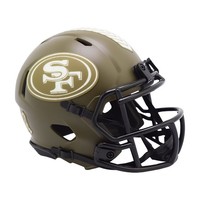 Riddell Speed Mini Football Helm Salute San Francisco 49Ers