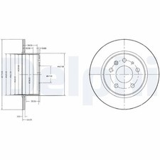 Disque de frein BMW 316